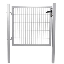 HORTUS Panelhegn|Havelåger*låge t/panelhegn galv. 100 x 100 cm - webshop sølv