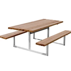 HORTUS Bord/Bænkesæt*NANNA Thermo bord-/bænkesæt 175 x 140 cm Træ