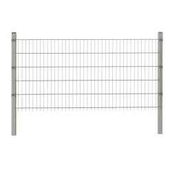 HORTUS Panelhegn*panelhegn dobbelttrådet galv. 201 x 103 cm Sølv