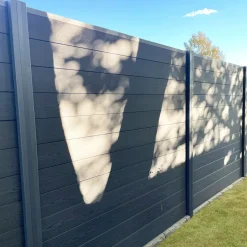 HORTUS Komposithegn*Premium Firen komposithegn tilkøb H126 x B190 cm Antracitgrå