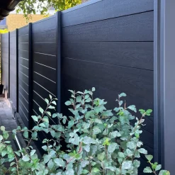 HORTUS Komposithegn*Premium Lucca komposithegn tilkøb H121 x B190 cm Antracitgrå