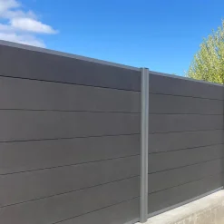 HORTUS Komposithegn*Royal Como komposithegn startsæt H185 x B192 cm Antracitgrå