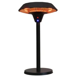 HORTUS Terrassevarmere*UFO terrassevarmer til bord 2000 W sort