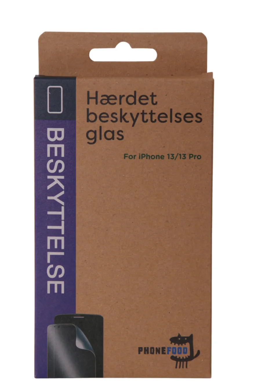 PhoneFood Covers & Beskyttelse*Hærdet beskyttelsesglas til iPhone 13/13 Pro