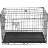 PetZone Hunde- Og Katteartikler*Hundebur foldbar 93 x 58 x 64 cm