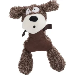 PetZone Hunde- Og Katteartikler*Hundelegetøj plyshund med lyd