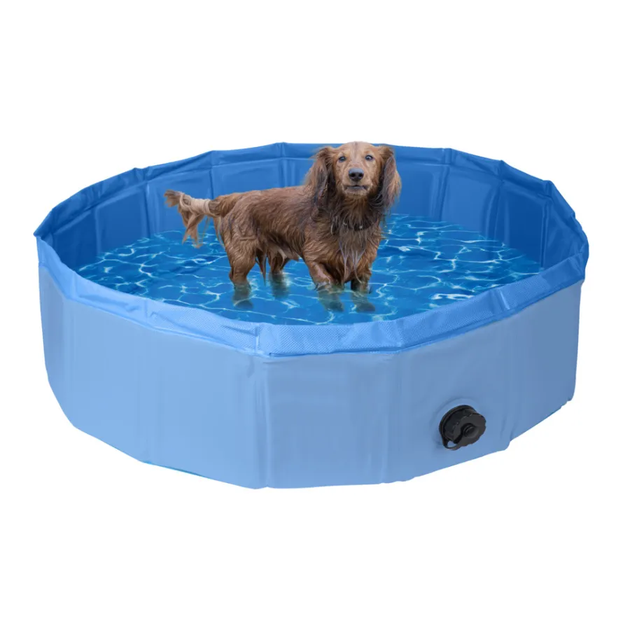 PetZone Hunde- Og Katteartikler*Hundepool Ø120 x 30 cm 226 liter -