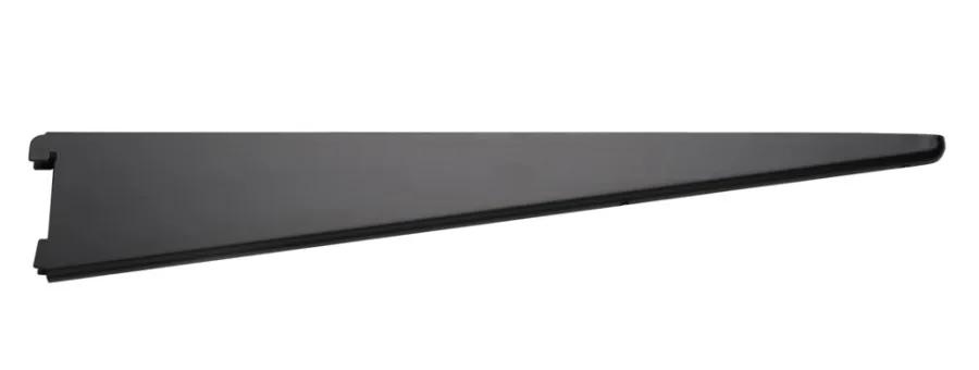 HOME it Vægskinner & Hyldeknægte*Hyldeknægt t/Rack system 47 cm sort