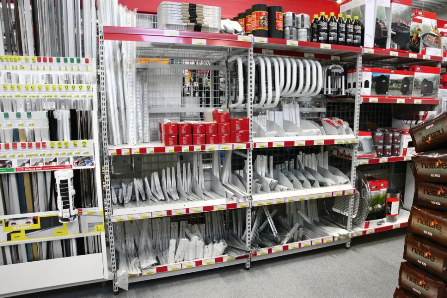 HOME it Vægskinner & Hyldeknægte*Hyldeknægt U-profil 125 x 150 mm hvid