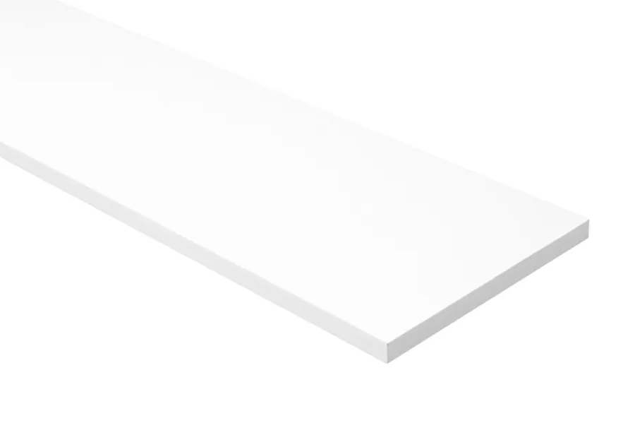 Royal Hylder*Hylde melamin hvid 22 mm x 30 x 100 cm