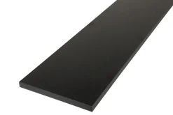 Royal Hylder*Hylde melamin sort 16 mm x 20 x 120 cm