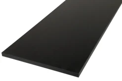 Royal Hylder*Hylde melamin sort 16 mm x 30 x 120 cm