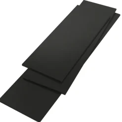 Royal Hylder*Hylde melamin sort 16 mm x 30 x 120 cm