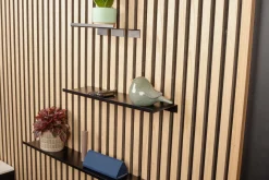 HOME it Hylder|Akustikpaneler & Tilbehør*Hylde til akustikpanel 40 cm sort Mat sort