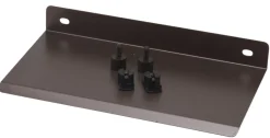 FibroTech Hylder|Akustikpaneler & Tilbehør*Hylde til akustikpanel 19,4 x 11 cm Bruneret stål