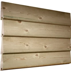 Imprægneret Træ*Imprægneret dobbelt klink 25 x 150 x 1800 mm