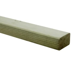 Imprægneret Træ*Imprægneret høvlet panel fyr 28 x 45 x 3600 mm
