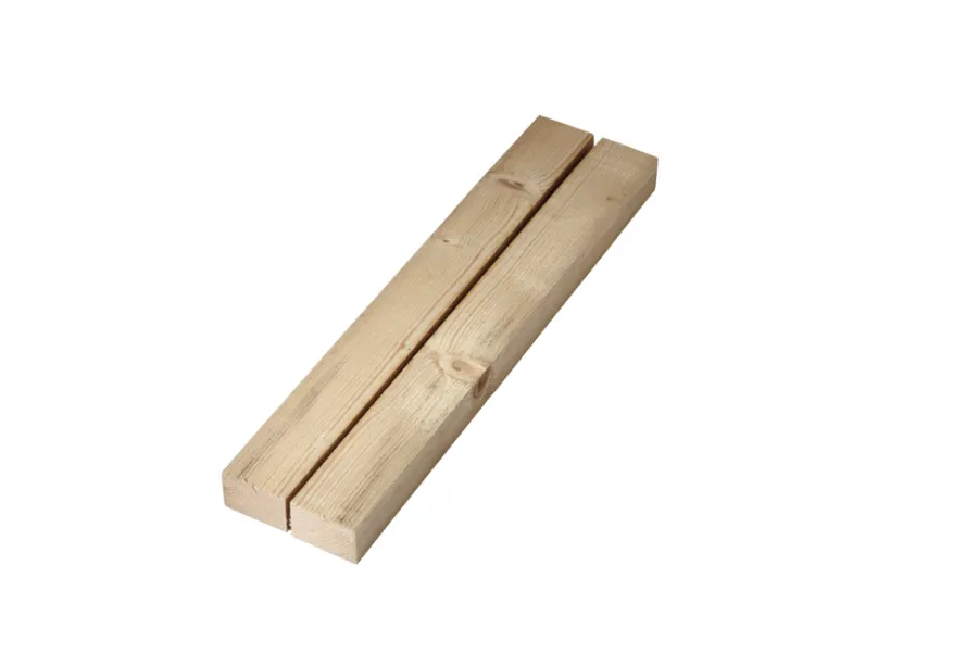 Imprægneret Træ*Imprægneret lægte fyr 38 x 57 x 3600 mm