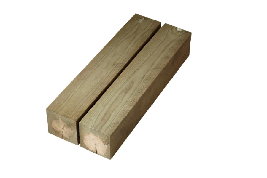 Imprægneret Træ*Imprægneret stolpe fyr 97 x 97 x 3000 mm