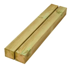 Imprægneret Træ*Imprægneret stolpe høvlet 90 x 90 x 2700 mm