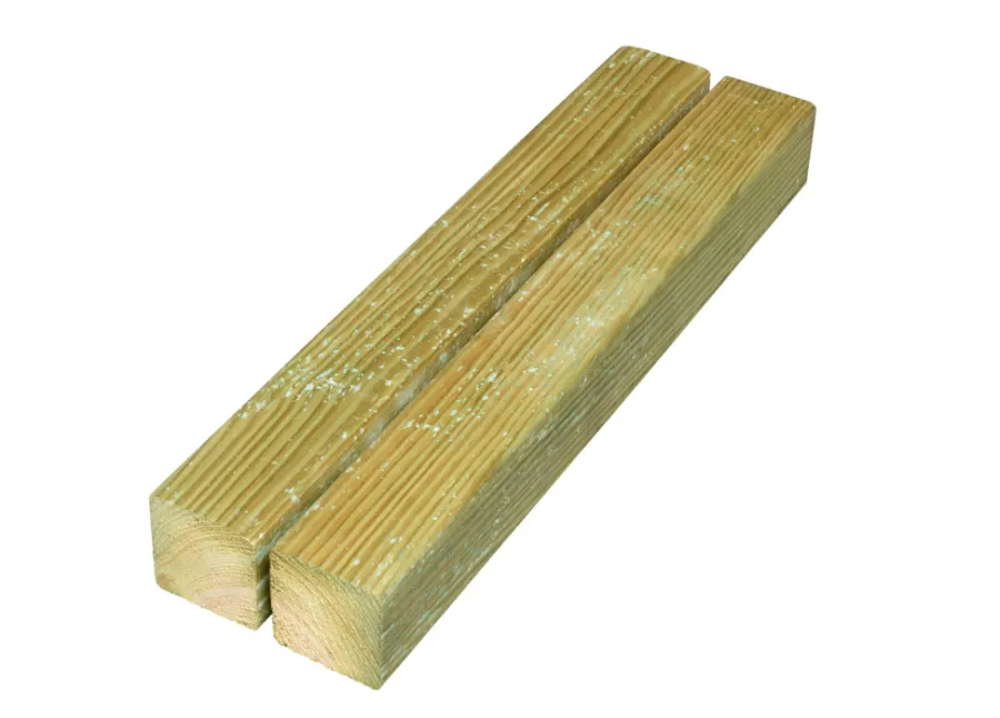 Imprægneret Træ*Imprægneret stolpe høvlet 70 x 70 x 3000 mm