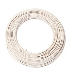 Kabler & Ledninger*Installationsledning 1 x 1,5 mm² 100 meter Hvid