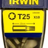 Irwin Bor & Bits*bits torx T25 - 10 stk.