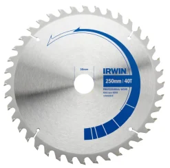 Irwin Savblade & -Klinger*rundsavsklinge Ø250 x 30 mm - 40T