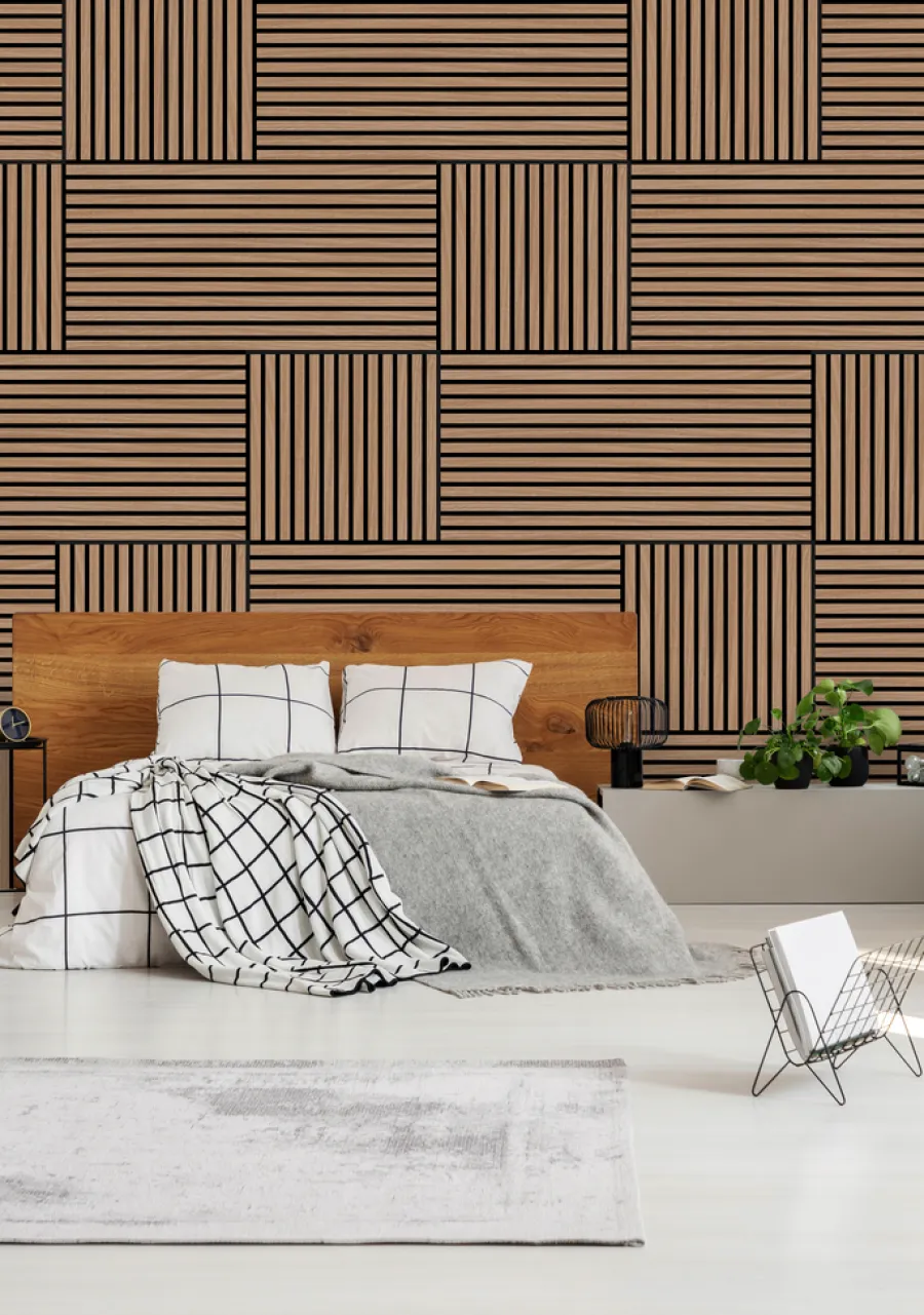 Jangal Akustikpaneler & Tilbehør*Modular Wall akustikpanel 52 x 52 cm - Davert Oak