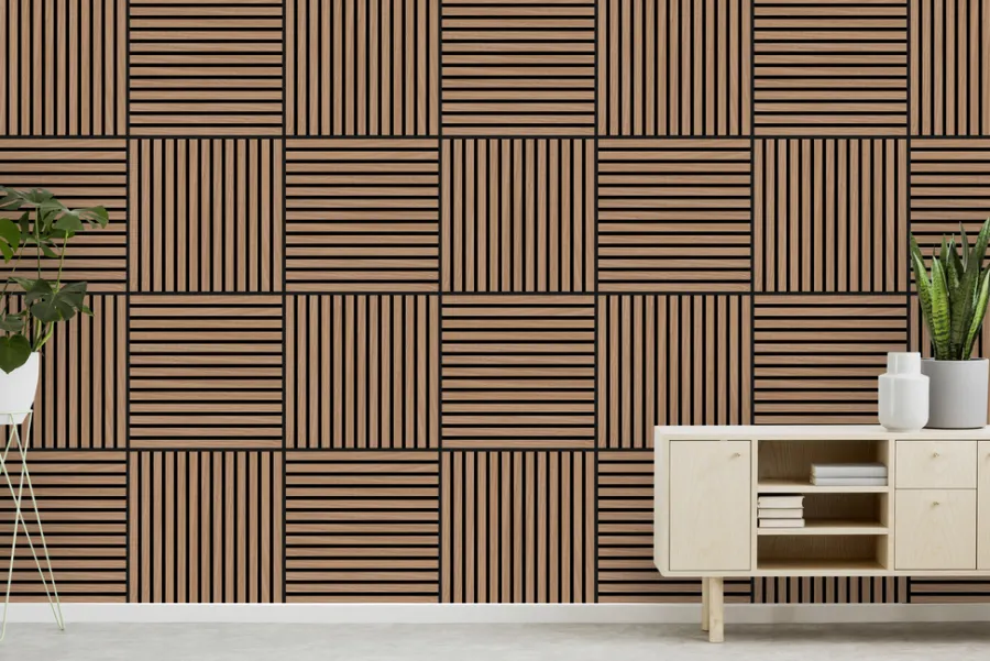 Jangal Akustikpaneler & Tilbehør*Modular Wall akustikpanel 52 x 52 cm - Davert Oak