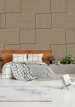 Jangal Akustikpaneler & Tilbehør*Modular Wall akustikpanel 104 x 52 cm - Fanal Oak