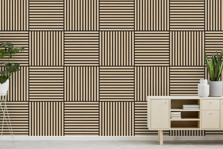 Jangal Akustikpaneler & Tilbehør*Modular Wall akustikpanel 52 x 52 cm - Fanal Oak