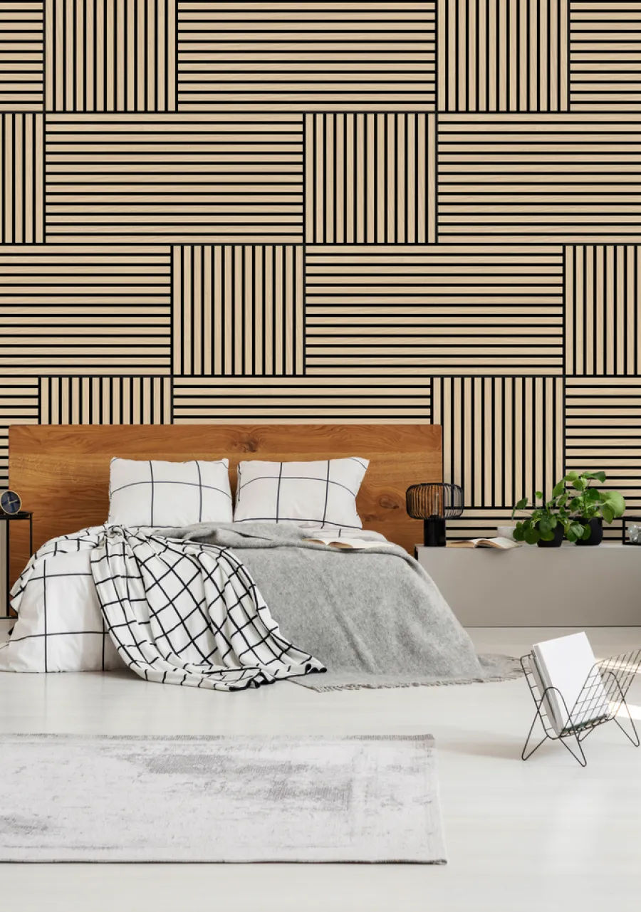 Jangal Akustikpaneler & Tilbehør*Modular Wall akustikpanel 52 x 52 cm - Fanal Oak