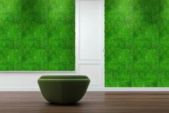 Jangal Grønne Vægpaneler|Akustikpaneler & Tilbehør*Modular Wall mospanel 52 x 52 cm - Rich Green Rich Green Moss
