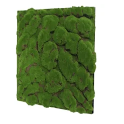 Jangal Akustikpaneler & Tilbehør|Grønne Vægpaneler*Modular Wall mospanel 52 x 52 cm - Dark Green Bulk