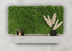 Jangal Akustikpaneler & Tilbehør|Grønne Vægpaneler*Modular Wall mospanel 52 x 52 cm - Dark Green Bulk