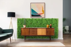 Jangal Grønne Vægpaneler|Akustikpaneler & Tilbehør*Modular Wall plantepanel 52 x 52 cm - Podocarpus Tea Tree