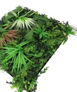 Jangal Grønne Vægpaneler|Akustikpaneler & Tilbehør*Modular Wall plantepanel 52 x 52 cm - Exotic Mix