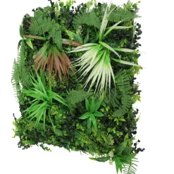 Jangal Grønne Vægpaneler|Akustikpaneler & Tilbehør*Modular Wall plantepanel 52 x 52 cm - Exotic Mix