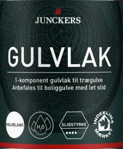 Junckers Lak*Gulvlak halvblank vandbaseret 0,75 liter