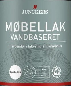Junckers Lak*Møbellak halvblank vandbaseret 0,75 liter