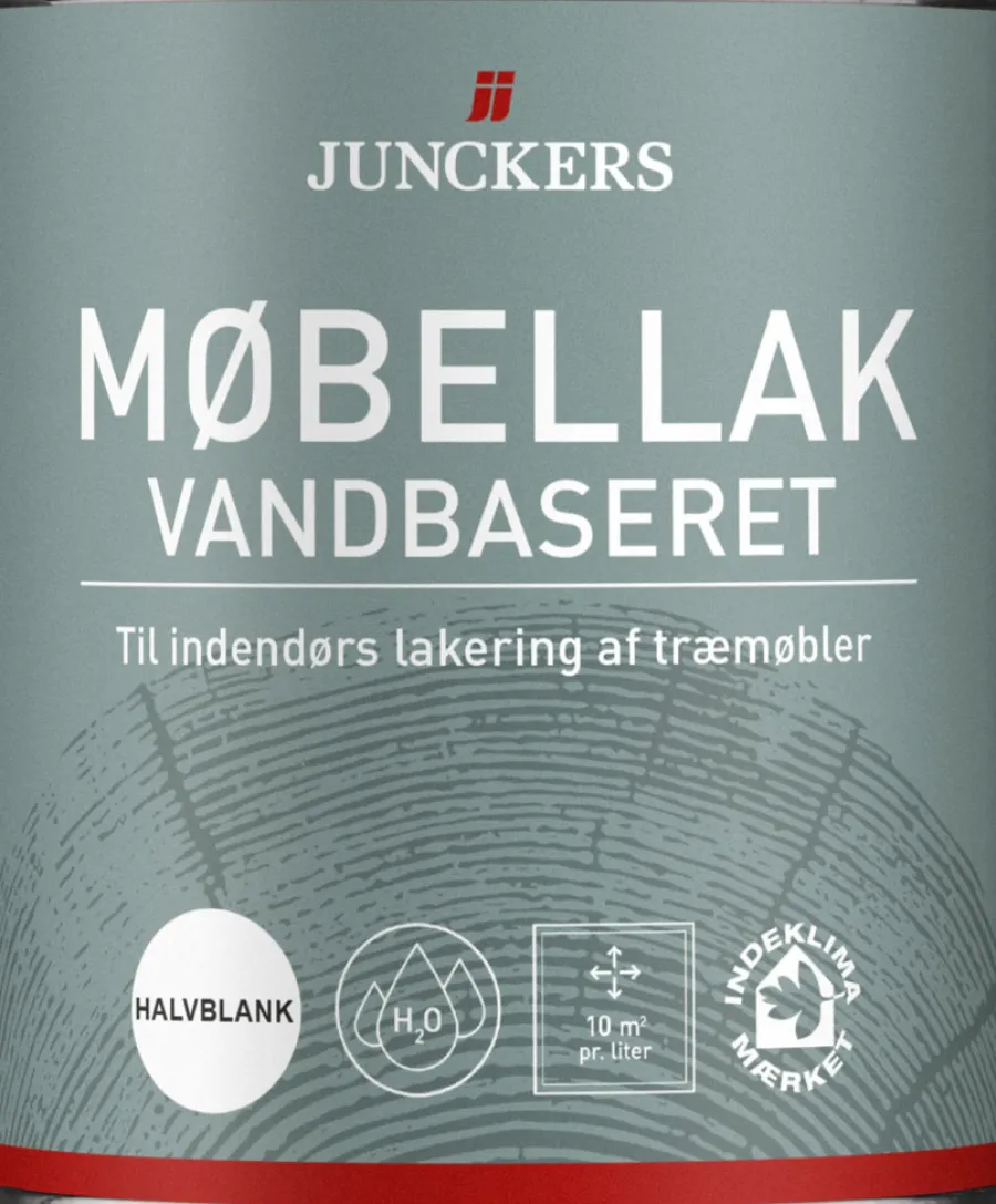 Junckers Lak*Møbellak halvblank vandbaseret 0,75 liter