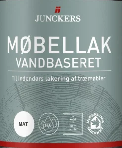 Junckers Lak*Møbellak mat vandbaseret 0,75 liter