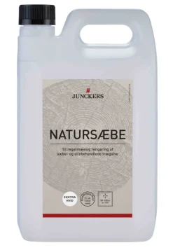 Junckers Træ-, Flise- & Murrens*Natursæbe Ekstra Hvid 2,5 liter