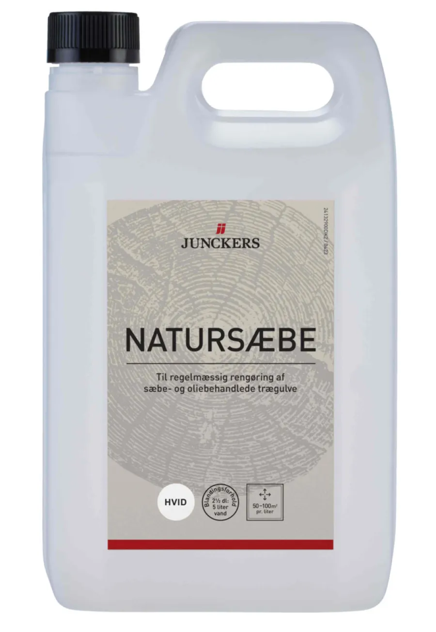 Junckers Træ-, Flise- & Murrens|Rengøringsmidler*Natursæbe hvid 2,5 liter