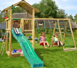Jungle Gym Jungle Gym Legetårne*Sierra legetårn m/gynger & klatremodul Natur