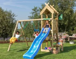 Jungle Gym Jungle Gym Legetårne*Totem legetårn med rutsjebane & gyngestativ Natur
