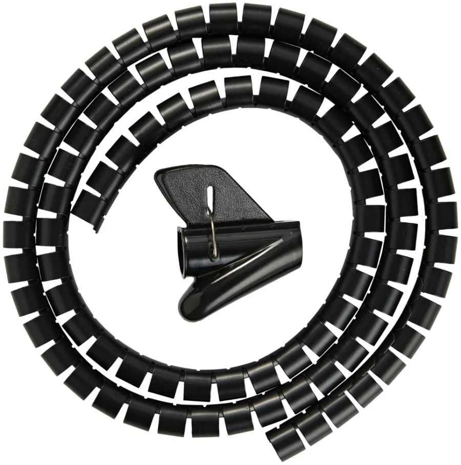 PRIZE® Elophæng & -Fastgørelse*Kabelsamler Ø20 mm x 1,5 meter - Sort