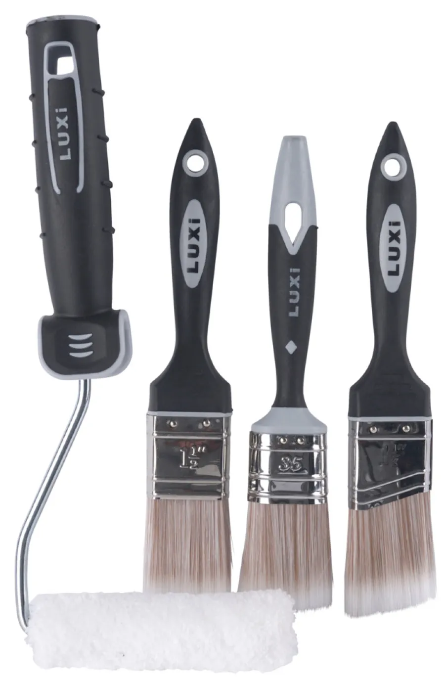 LUXI® Rulle- & Penselsæt*Kantrullesæt 4 dele -