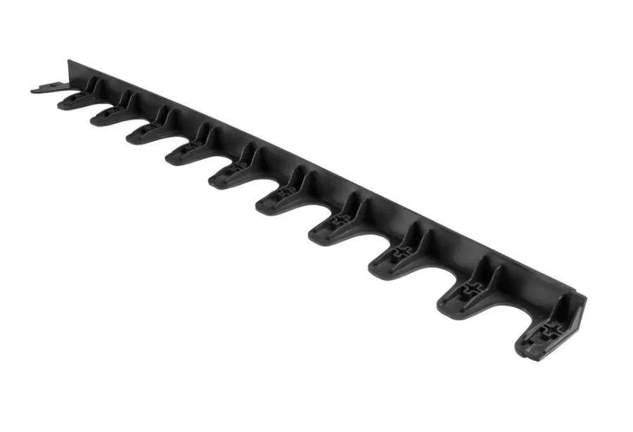Bedafgrænsning & Minihegn|Tilbehør Til Anlæg*Kantskinne sort 45 mm × 1 meter